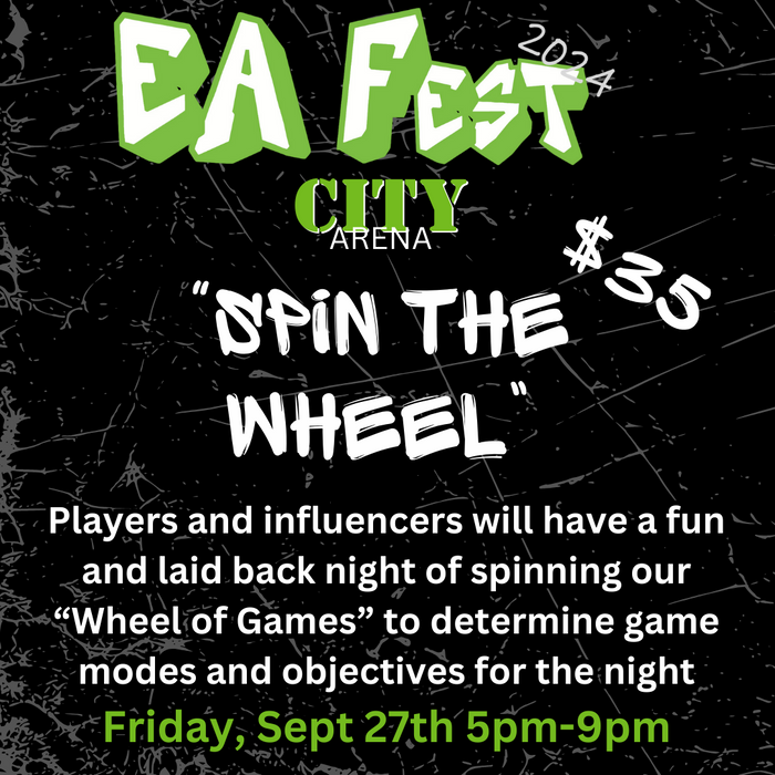 Friday City Arena: "Spin The Wheel"