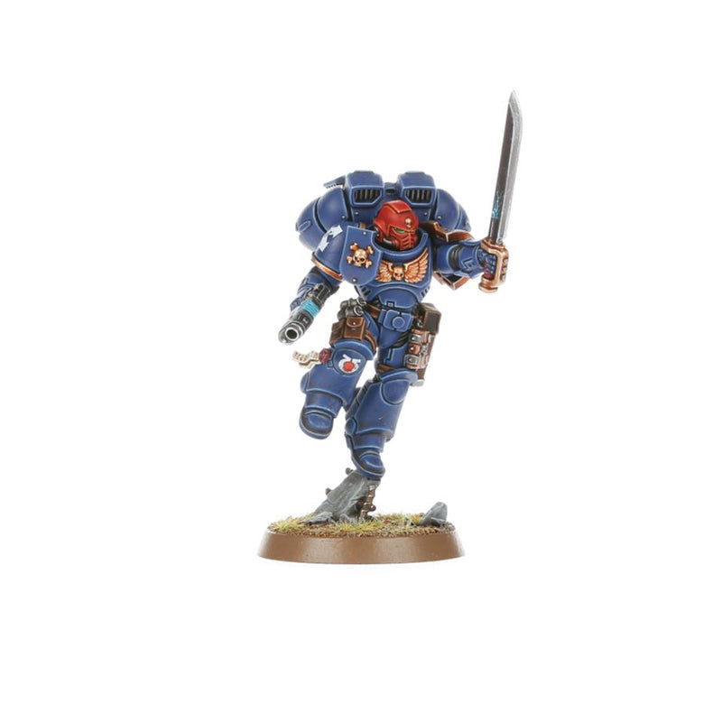 Warhammer 40K Space Marines: Assault Intercessors with Jump Packs
