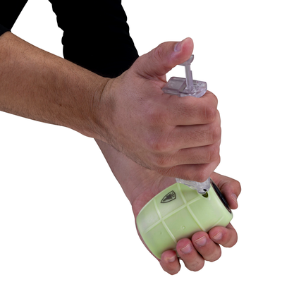Elite Force Hailstorm Glow in the Dark Green Gas Airsoft BB Grenade