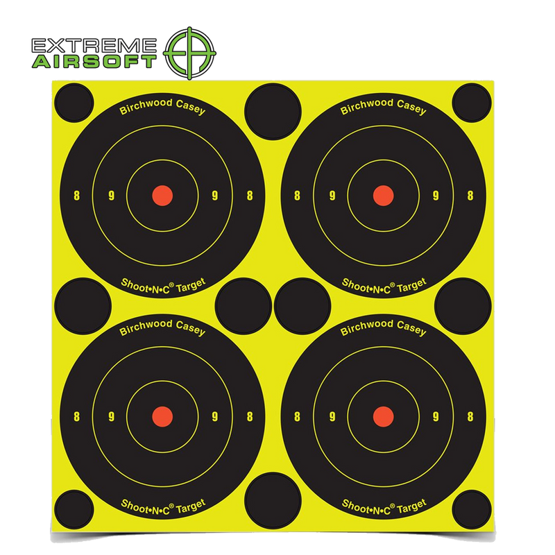 SHOOT•N•C® 3 INCH BULL'S-EYE, 48 TARGETS - 120 PASTERS