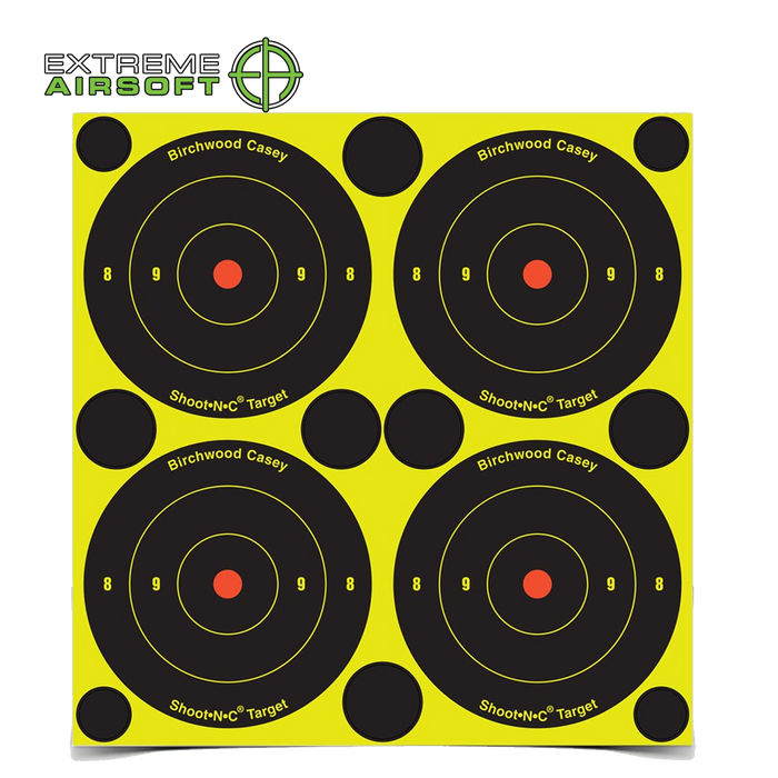 SHOOT•N•C® 3 INCH BULL'S-EYE, 48 TARGETS - 120 PASTERS