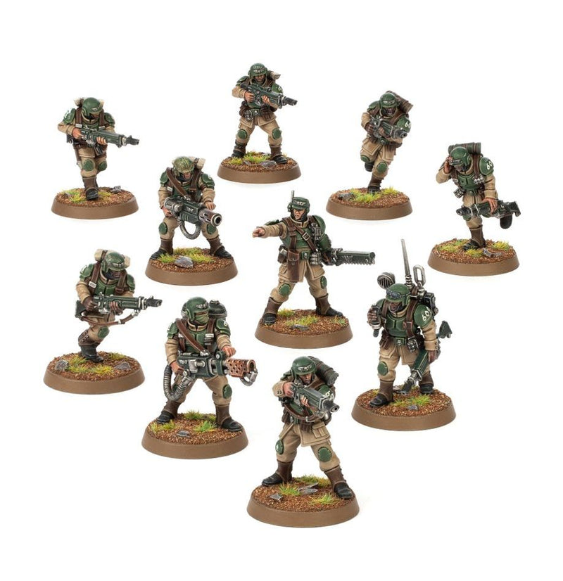 Warhammer 40K Astra Militarum: Cadian Shock Troop