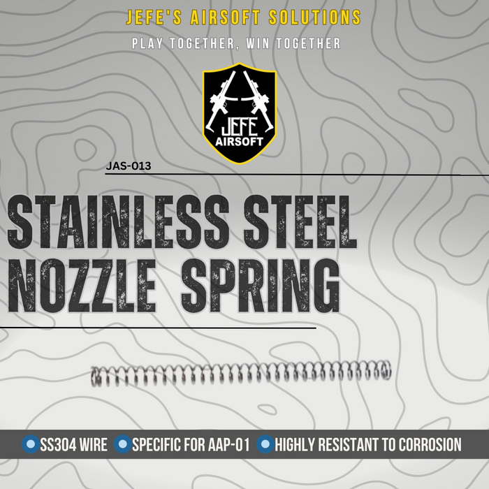 Nozzle Spring 150% Stainless Steel