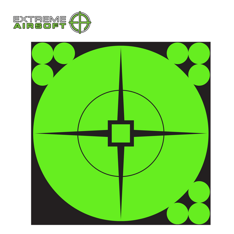 TARGET SPOTS® GREEN 6 INCH, 10 TARGETS