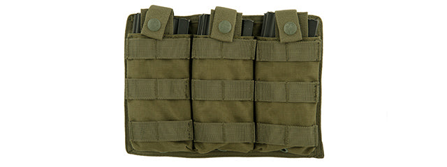 Lancer Tactical Triple Molle Pouch