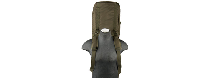 Lancer Tactical 1000D Nylon 3-Way Carry Double Rifle Gun Bag