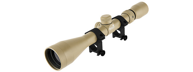 Lancer Tactical 3-9X40mm Rifle Scope w/Rings