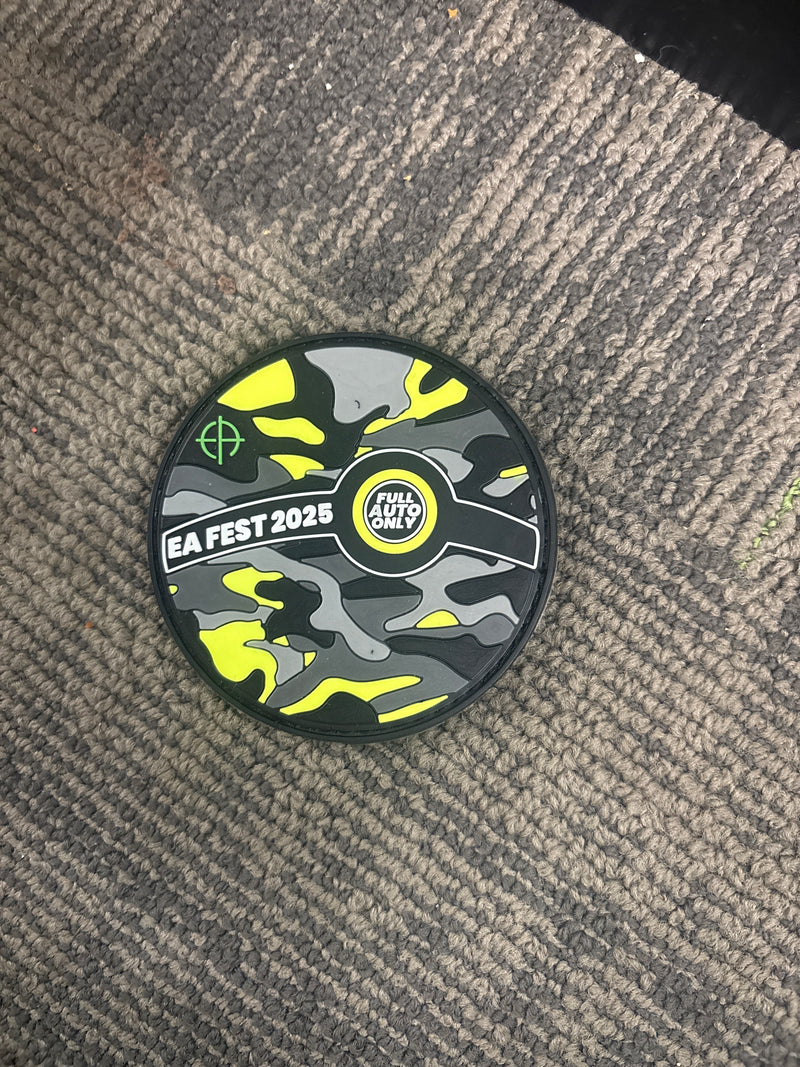 FullAutoOnly EA Fest 2025 PokBall PVC Patch