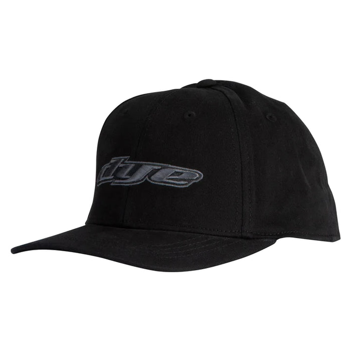 Dye Hat Logo Flex Curved Black/Grey