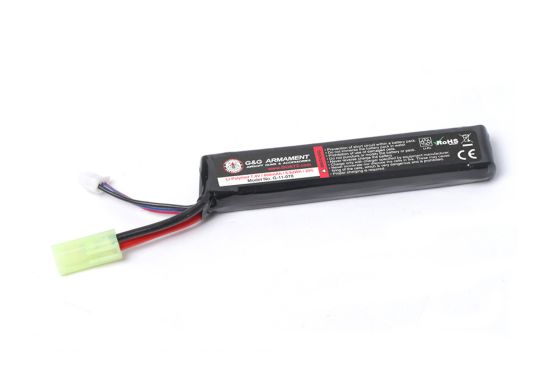 G&G 7.4V 800mAh 20C Lipo Battery For M4/16 StockTube