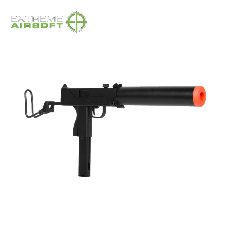 HFC METAL FULL AUTO MAC 11 GAS BLOWBACK SMG TSD W/ MOCK SUPPRESSOR