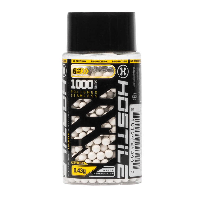 Hostile - Bio .43g BB's - 1000ct White
