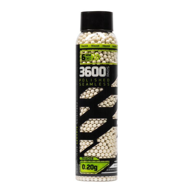 Hostile - Tracer .20g BB's - 3600ct Green