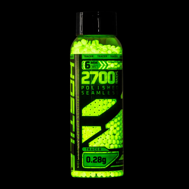 Hostile - Tracer .28g BB's - 2700ct Green