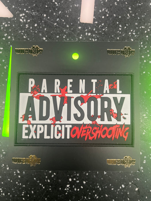 Parental Advisory Explicit OVERSHOOTING Patch