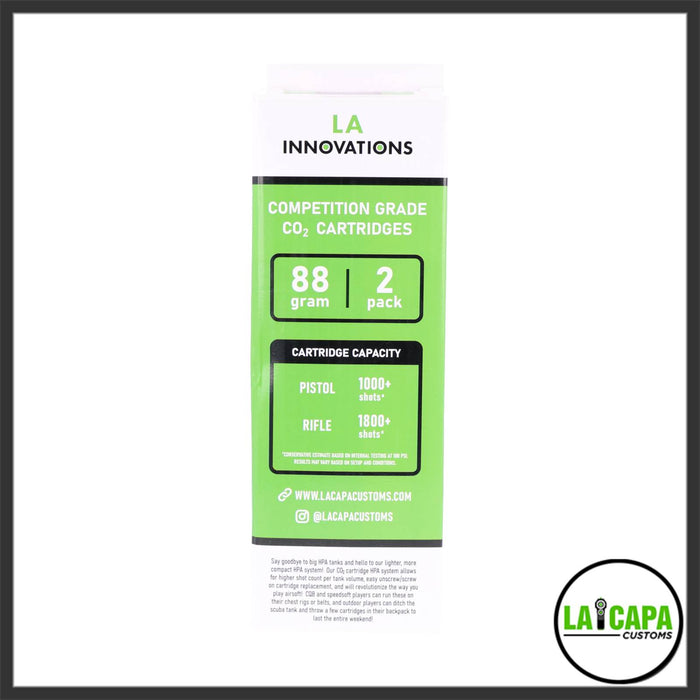 LA Innovations 88g CO2 Cartridges