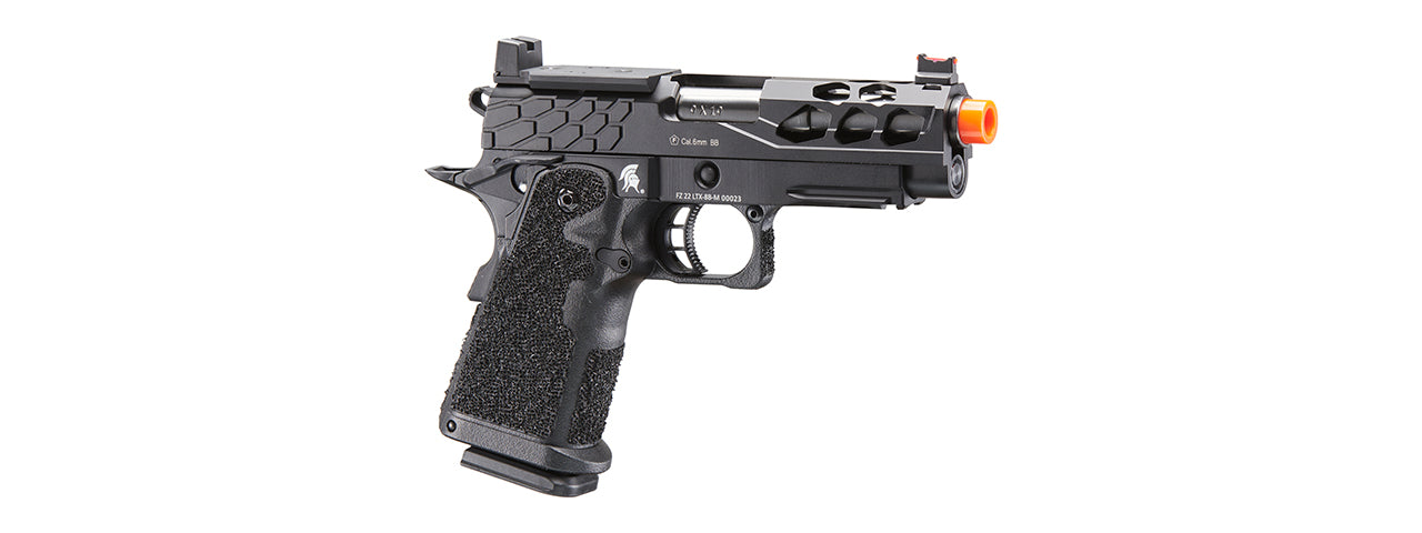 Lancer Tactical Stryk Hi-Capa 4.3 Gas Blowback Airsoft Pistol w/ Red Dot Mount