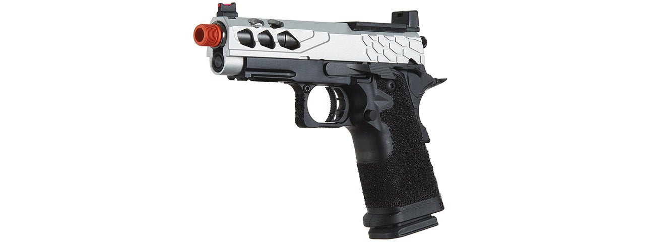 Lancer Tactical Stryk Hi-Capa 4.3 Gas Blowback Airsoft Pistol w/ Red Dot Mount