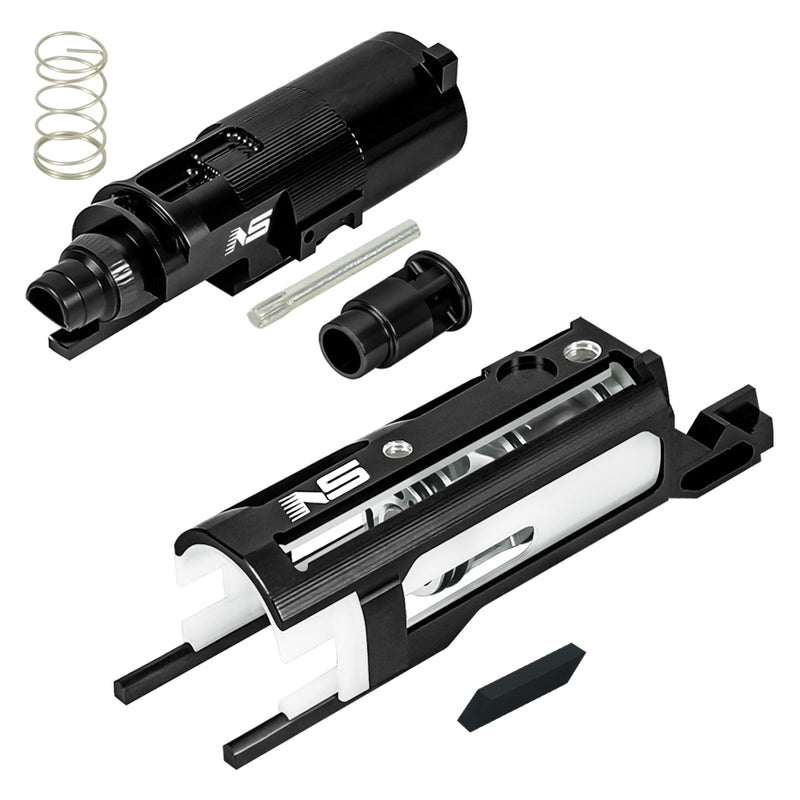 CNC Aluminum Blowback Unit Set (BLACK) - Tokyo Marui Hi-CAPA