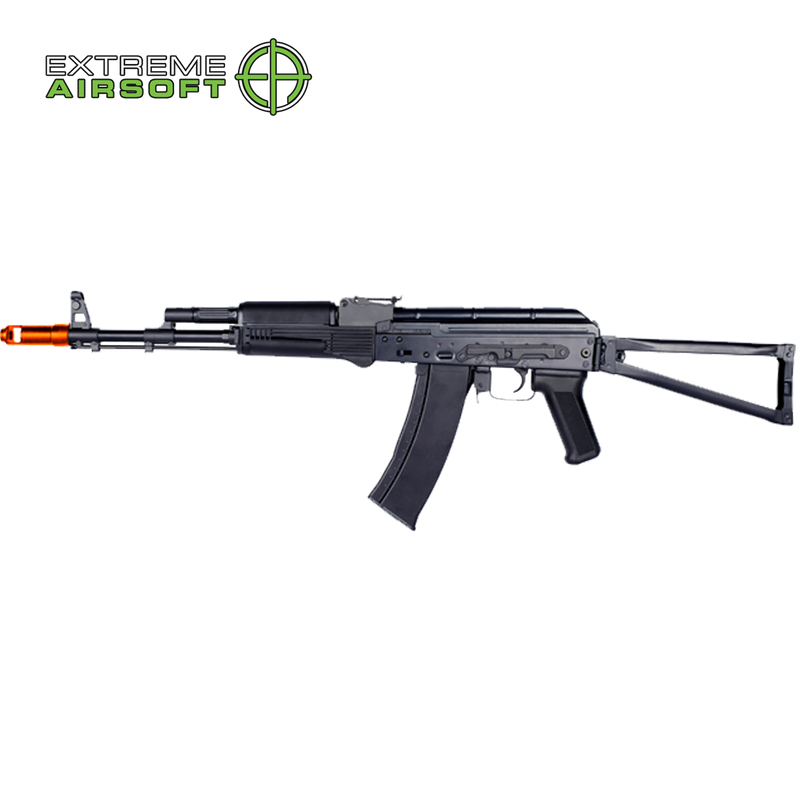 E&L AKS74MN Essential Line Stamped Steel Airsoft AEG w/ Skeleton Stock