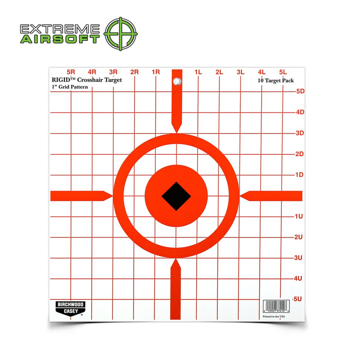 RIGID™12 INCH CROSSHAIR SIGHT-IN, 10 TARGETS