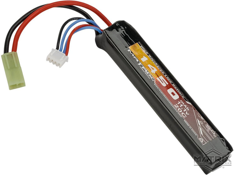 Matrix High Performance 11.1V LiPo Stick Battery 1450mAh - 20C / Small Tamiya