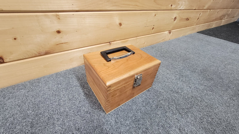 Ammunition Storage Chest - Solid Alder Hardwood w/Security Lock