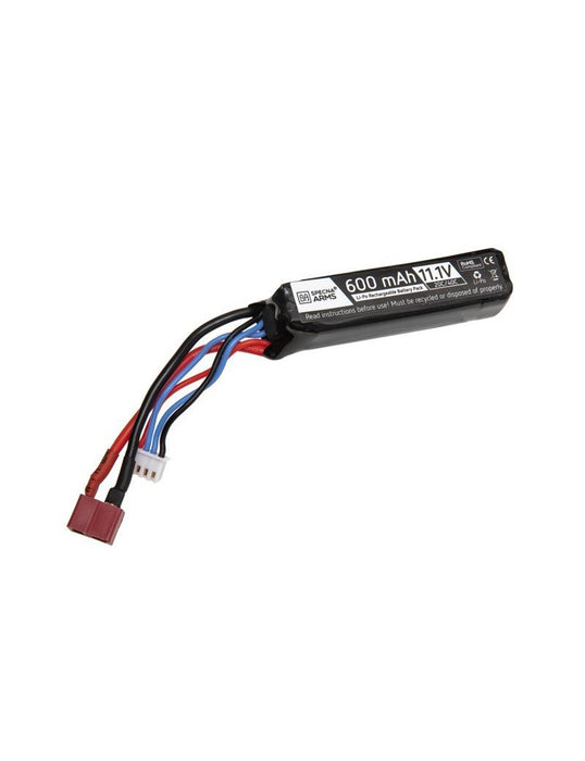 Specna Arms Lipo Battery Lipo 11.1V 600MAH 20/40C For PDW Deans