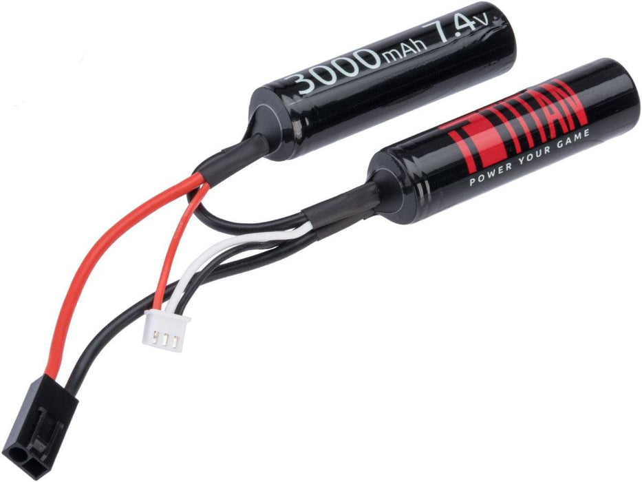 Titan Power 7.4v 3000mAh 16C Nunchuck Tamiya Li-Ion Battery