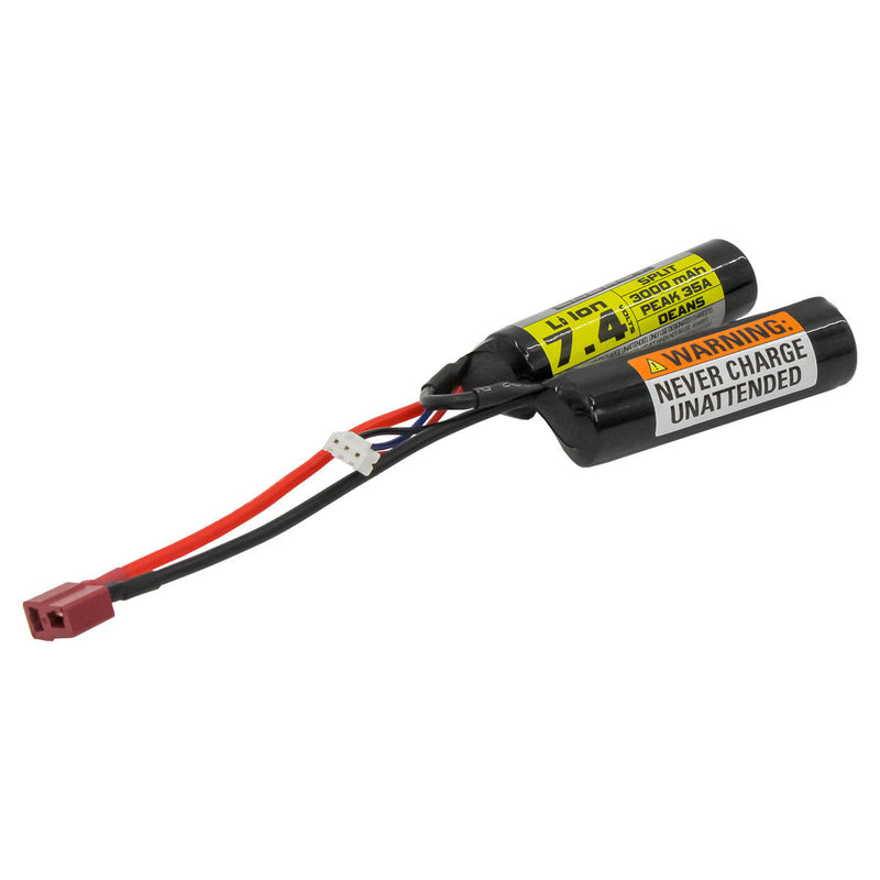 Valken Li-Ion 7.4V 3000mAh Split Airsoft Battery (Deans)