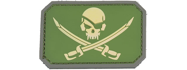 G-Force Pirate Cutlass PVC Morale Patch