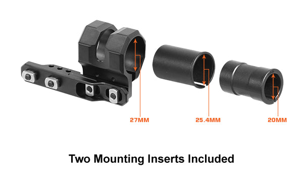 UTG M-LOK® Offset Flashlight Ring Mount, Matte Black