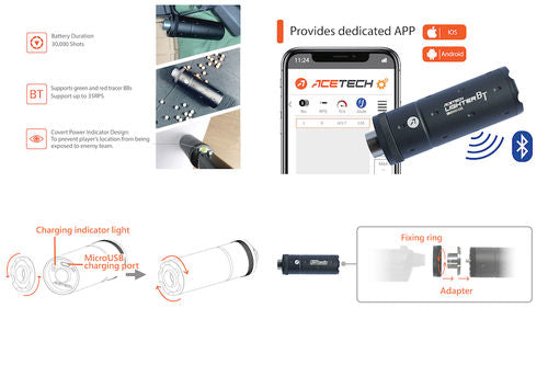 ACETECH Lighter BT Tracer Unit