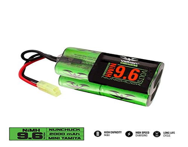 Valken 9.6V NiMH 2000mAh Split Battery