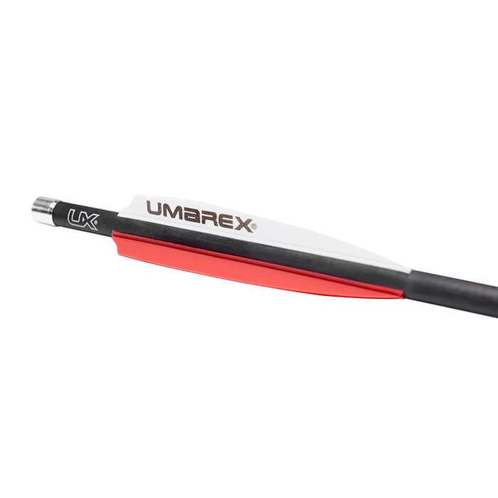 UMAREX AIRSABER AIR ARCHERY AIRGUN ARROWS CARBON FIBER FIELD TIP 6-PACK