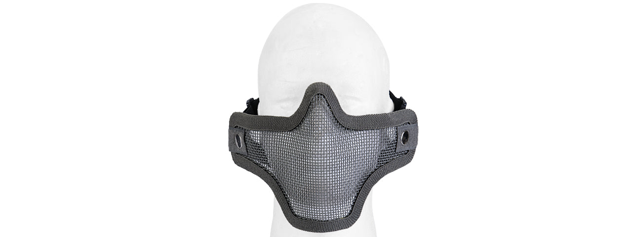 Lancer Tactical Metal Half Face Mesh Mask