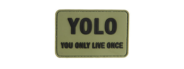 G-Force You Only Live Once PVC Morale Patch