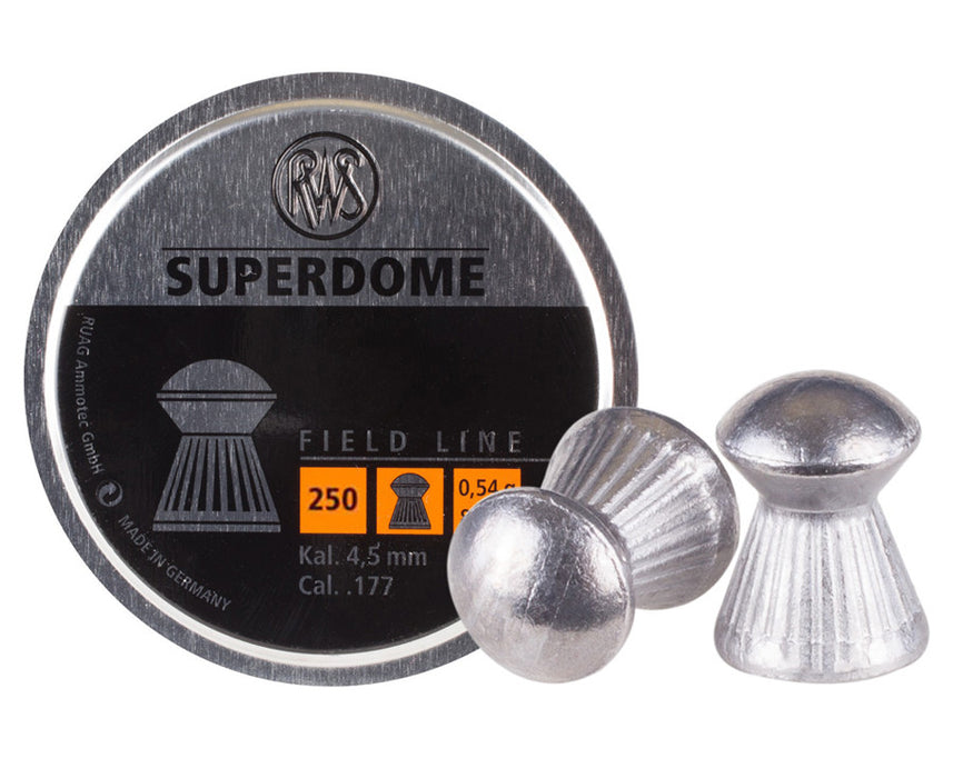 RWS Superdome .177 Airgun Pellets - 250ct