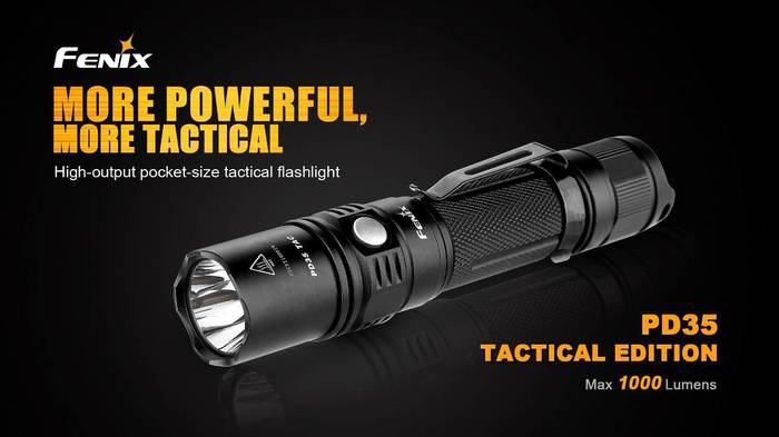 Fenix PD35 TAC Tactical Edition LED Flashlight