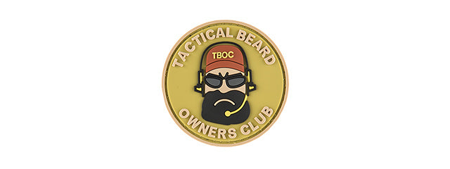 G-Force Tactical Beard Owners Club PVC Morale Patch