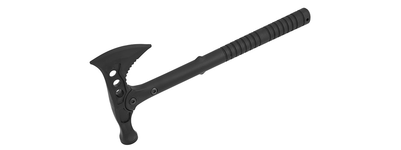 Molle Polymer Training Dual Battle Axe w/ Hammer