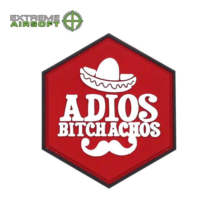 Adios Bitchachos PVC Patch