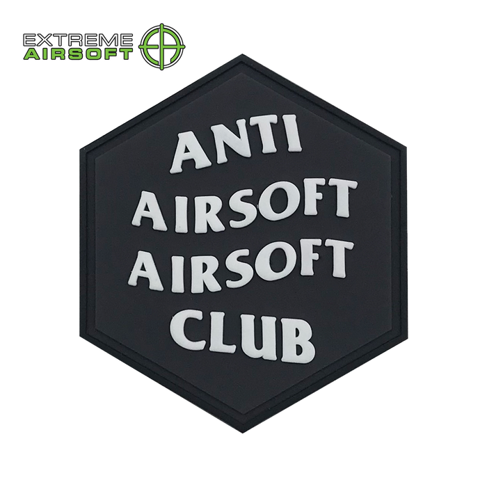 Anti Airsoft Airsoft Club PVC Patch