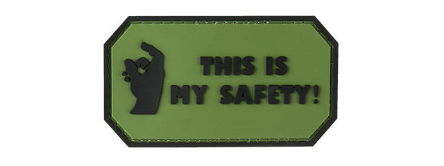 G-Force This Is My Safety PVC Morale Patch