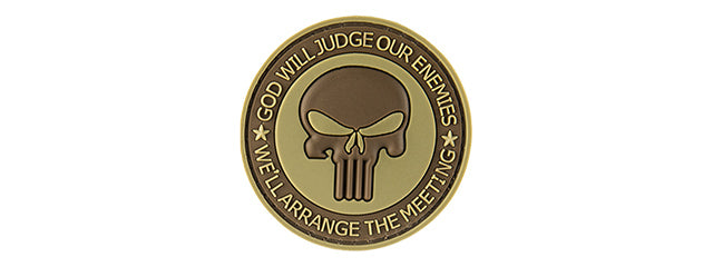 G-Force God Will Judge Our Enemies PVC Morale Patch