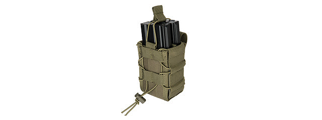 Lancer Tactical 1000D Nyoln Molle Bungee Double Mag Pouch