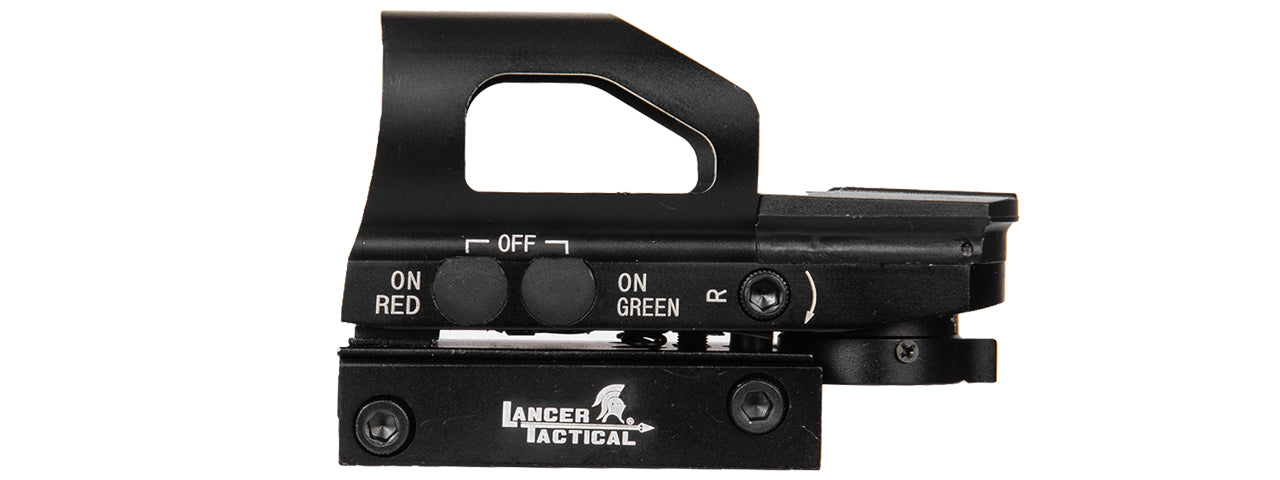 Lancer Tactical 4 Reticle Reflex Sight w/ Button Control