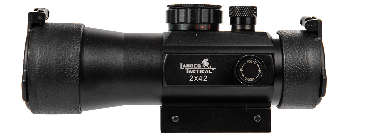 Lancer Tactical 2X Magnification Red/Green Scope