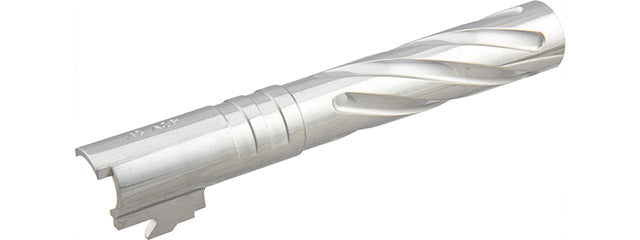 Lancer Tactical Stainless Steel Fluted Threaded 5.1 Outer Barrel