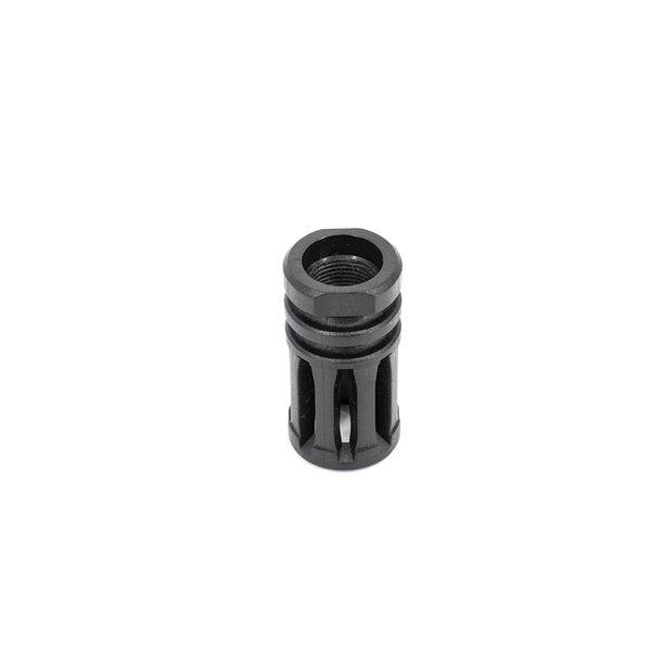 Valken A2 Birdcage Molded Black Flash Hider - 14mm CCW